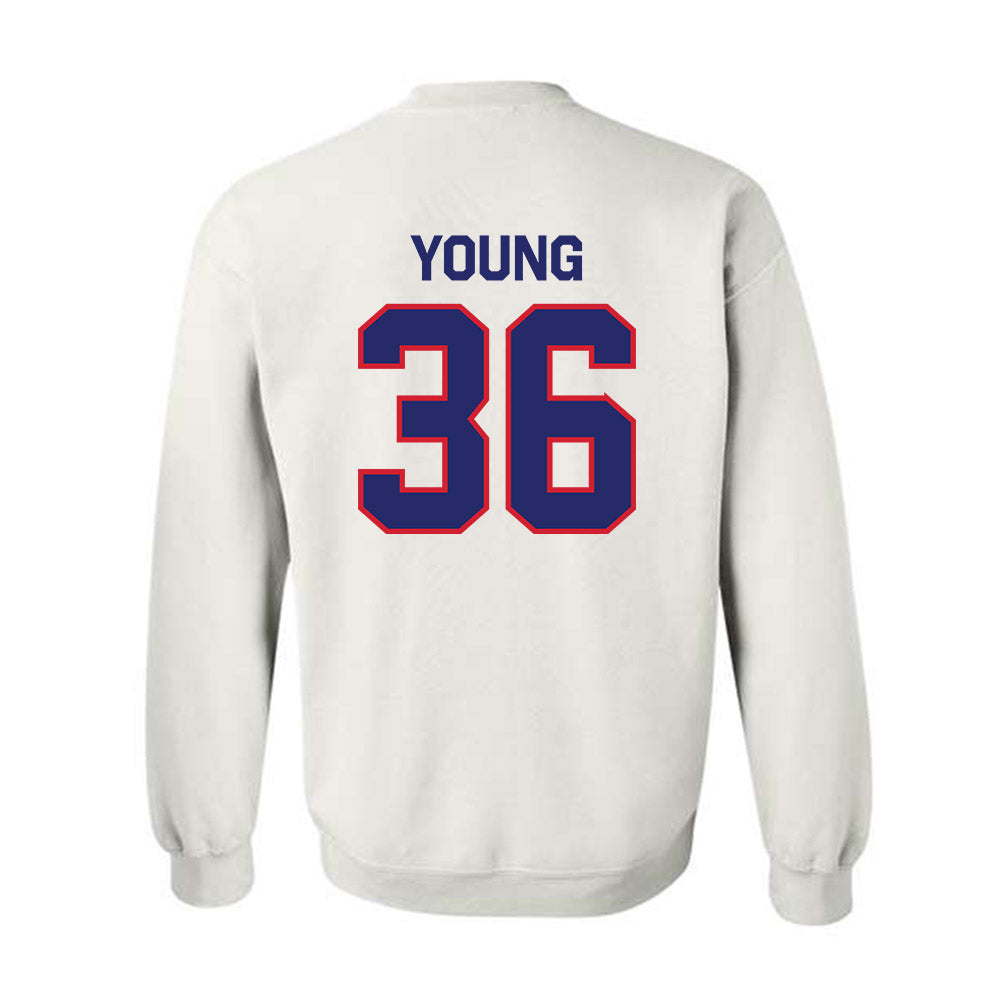 Fresno State - NCAA Baseball : Austin Young - Classic Shersey Crewneck Sweatshirt-1
