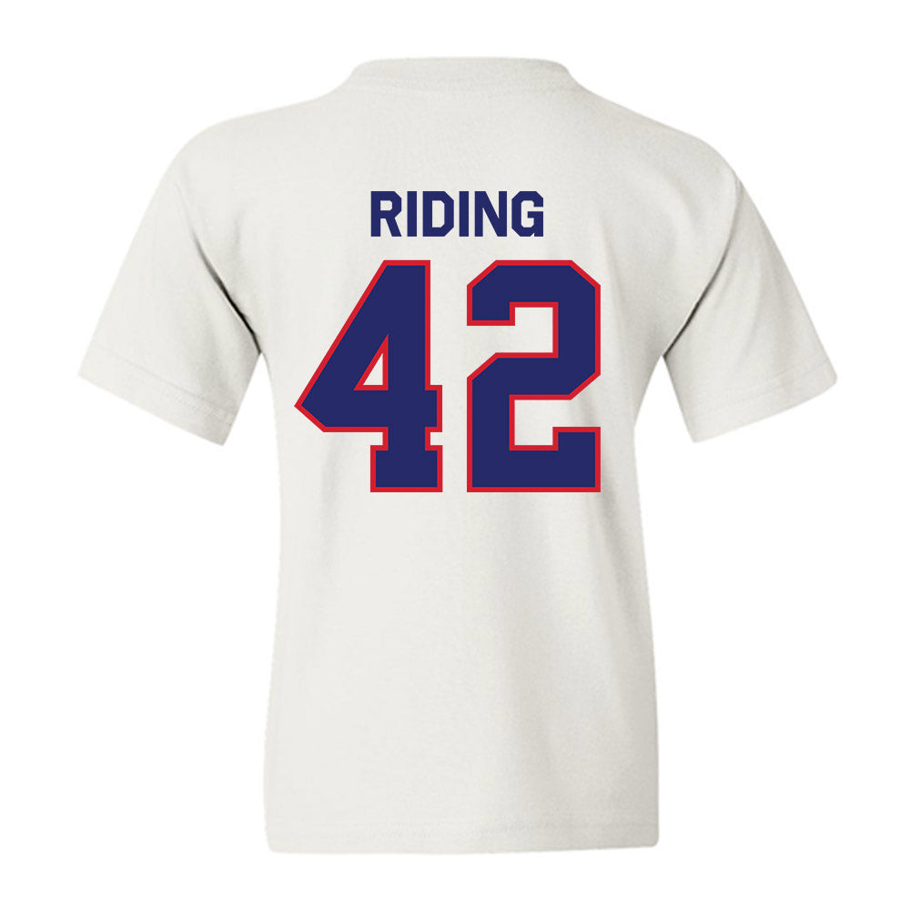 Fresno State - NCAA Baseball : Jake Riding - Classic Shersey Youth T-Shirt-1