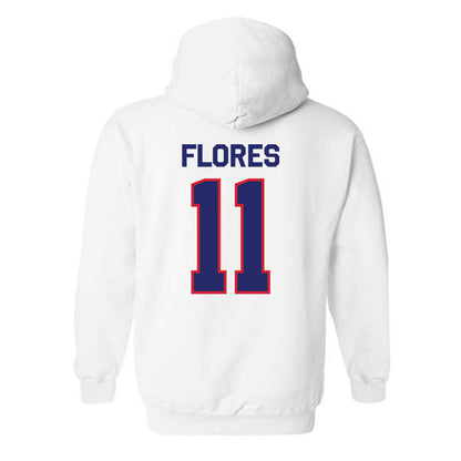 Fresno State - NCAA Softball : Larissa Flores - Classic Shersey Hooded Sweatshirt-1