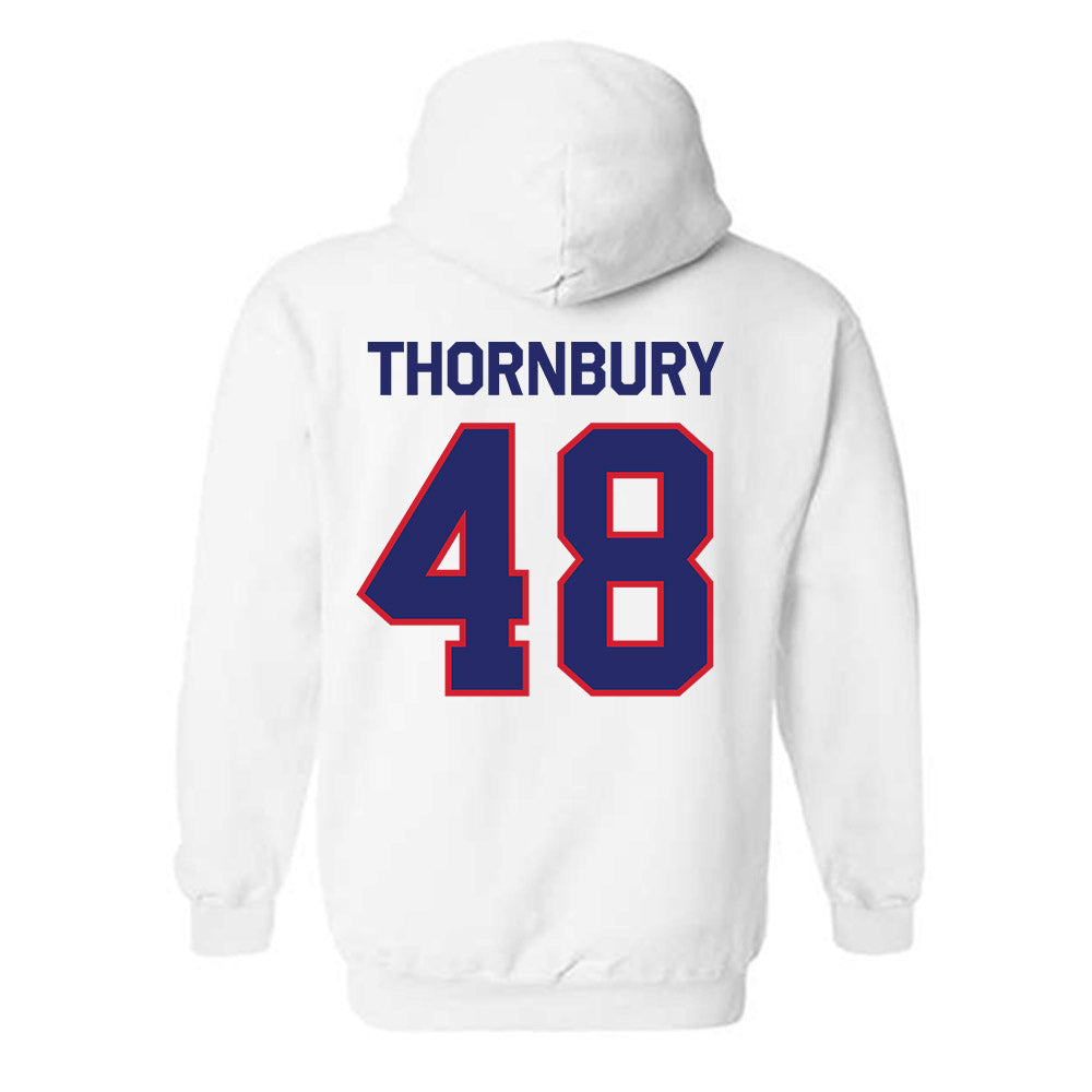 Fresno State - NCAA Baseball : Wyatt Thornbury - Classic Shersey Hooded Sweatshirt-1