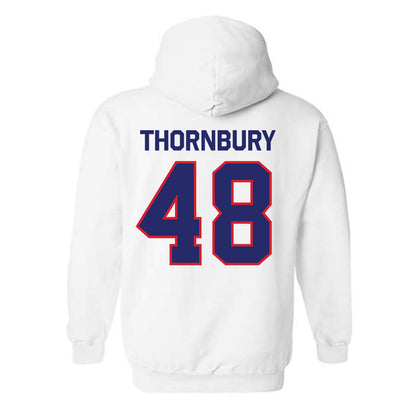 Fresno State - NCAA Baseball : Wyatt Thornbury - Classic Shersey Hooded Sweatshirt-1