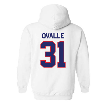 Fresno State - NCAA Baseball : Barclay Ovalle - Classic Shersey Hooded Sweatshirt-1