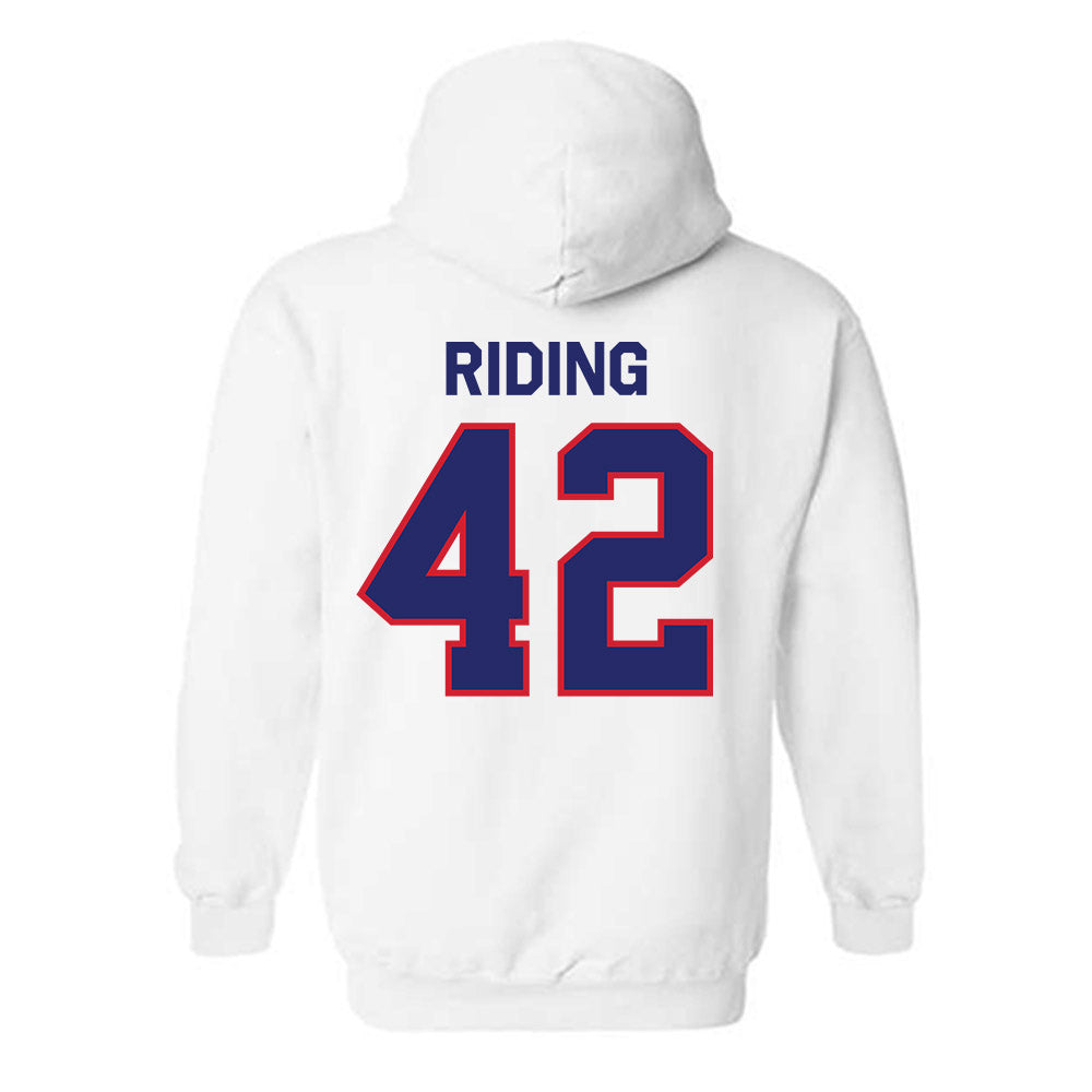 Fresno State - NCAA Baseball : Jake Riding - Classic Shersey Hooded Sweatshirt-1