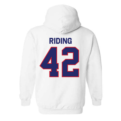 Fresno State - NCAA Baseball : Jake Riding - Classic Shersey Hooded Sweatshirt-1