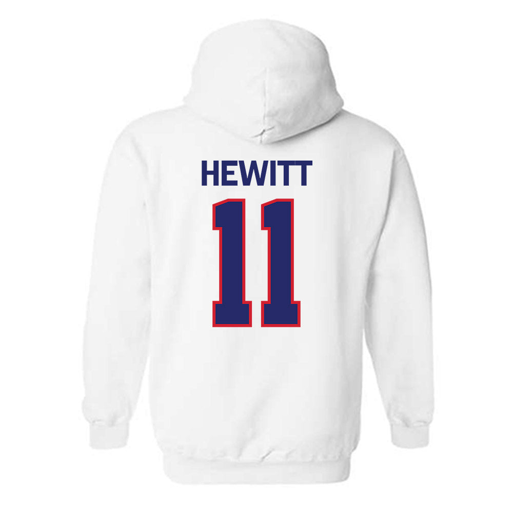 Fresno State - NCAA Baseball : Brady Hewitt - Classic Shersey Hooded Sweatshirt-1