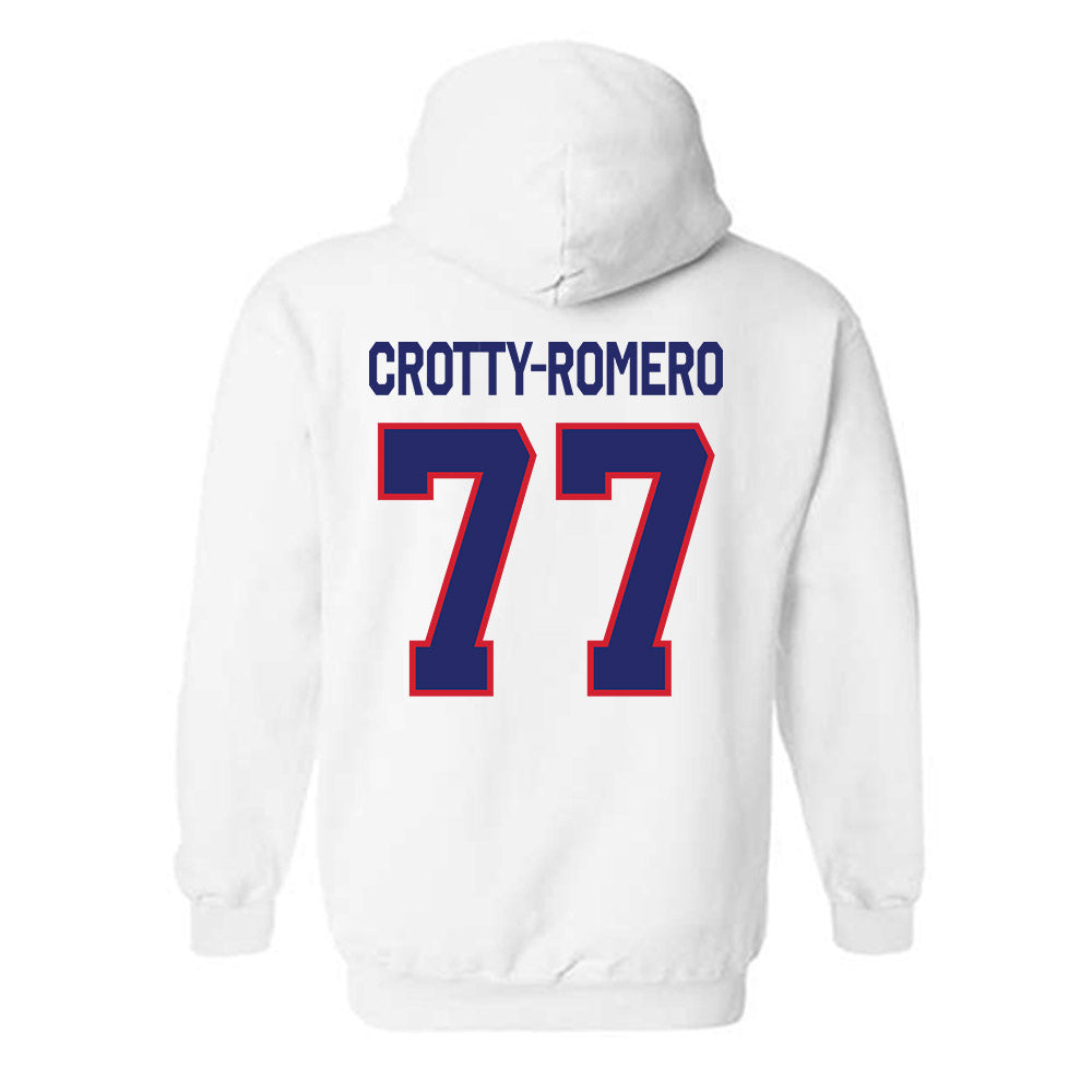 Fresno State - NCAA Women's Soccer : Hayden Crotty-Romero - Classic Shersey Hooded Sweatshirt-1