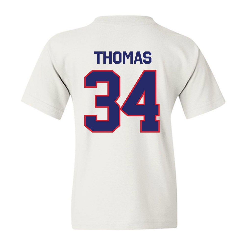 Fresno State - NCAA Baseball : Brandon Thomas - Classic Shersey Youth T-Shirt-1
