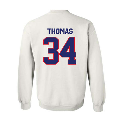 Fresno State - NCAA Baseball : Brandon Thomas - Classic Shersey Crewneck Sweatshirt-1