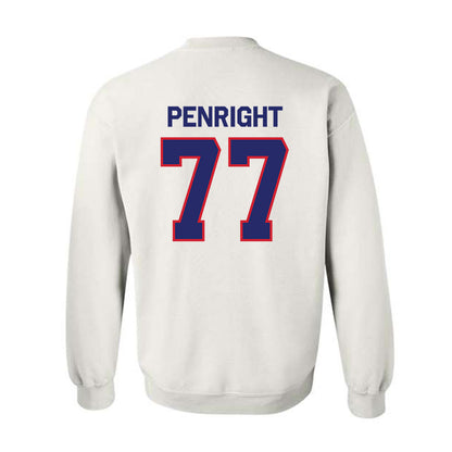 Fresno State - NCAA Football : Toreon Penright - Classic Shersey Crewneck Sweatshirt-1