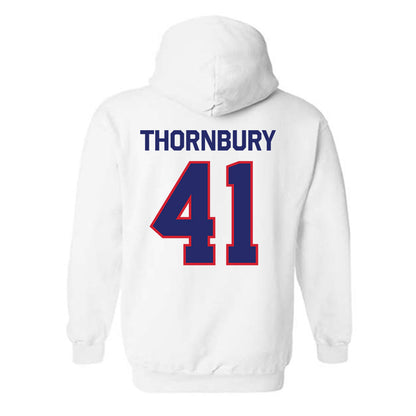 Fresno State - NCAA Baseball : Weston Thornbury - Classic Shersey Hooded Sweatshirt-1