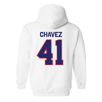Fresno State - NCAA Football : Andrew Chavez - Classic Shersey Hooded Sweatshirt-1