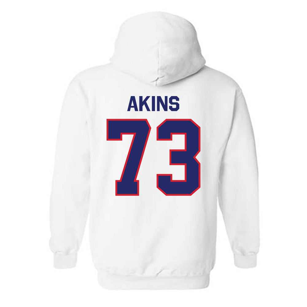 Fresno State - NCAA Football : Marsel Akins - Classic Shersey Hooded Sweatshirt-1