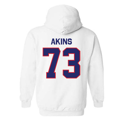 Fresno State - NCAA Football : Marsel Akins - Classic Shersey Hooded Sweatshirt-1