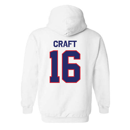 Fresno State - NCAA Football : Jonathan Craft - Classic Shersey Hooded Sweatshirt-1