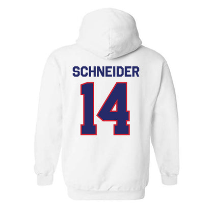 Fresno State - NCAA Baseball : Cam Schneider - Classic Shersey Hooded Sweatshirt-1