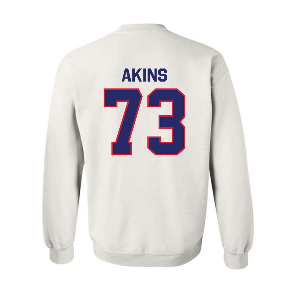 Fresno State - NCAA Football : Marsel Akins - Classic Shersey Crewneck Sweatshirt-1