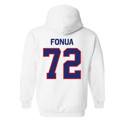 Fresno State - NCAA Football : Edward Fonua - Classic Shersey Hooded Sweatshirt-1