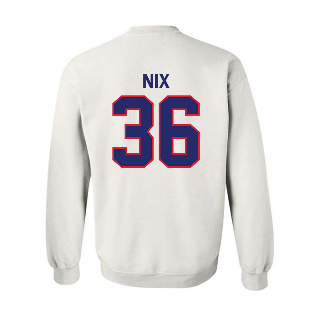 Fresno State - NCAA Football : Tommy Nix - Classic Shersey Crewneck Sweatshirt-1