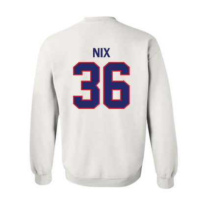 Fresno State - NCAA Football : Tommy Nix - Classic Shersey Crewneck Sweatshirt-1