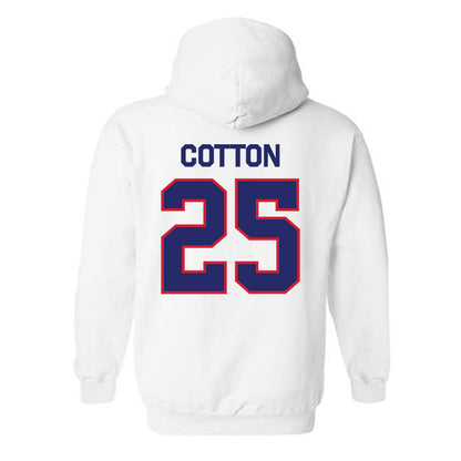 Fresno State - NCAA Football : Keynan Cotton - Classic Shersey Hooded Sweatshirt-1