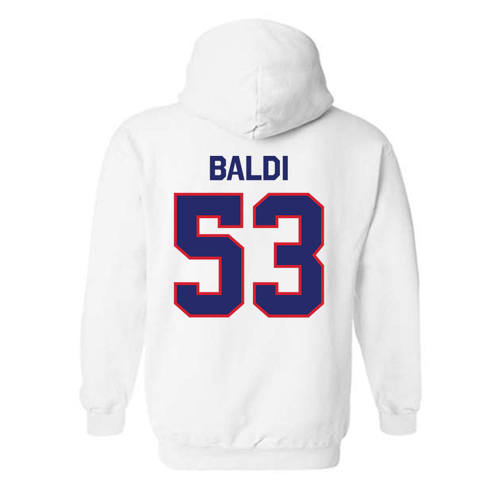 Fresno State - NCAA Football : Jack Baldi - Classic Shersey Hooded Sweatshirt-1
