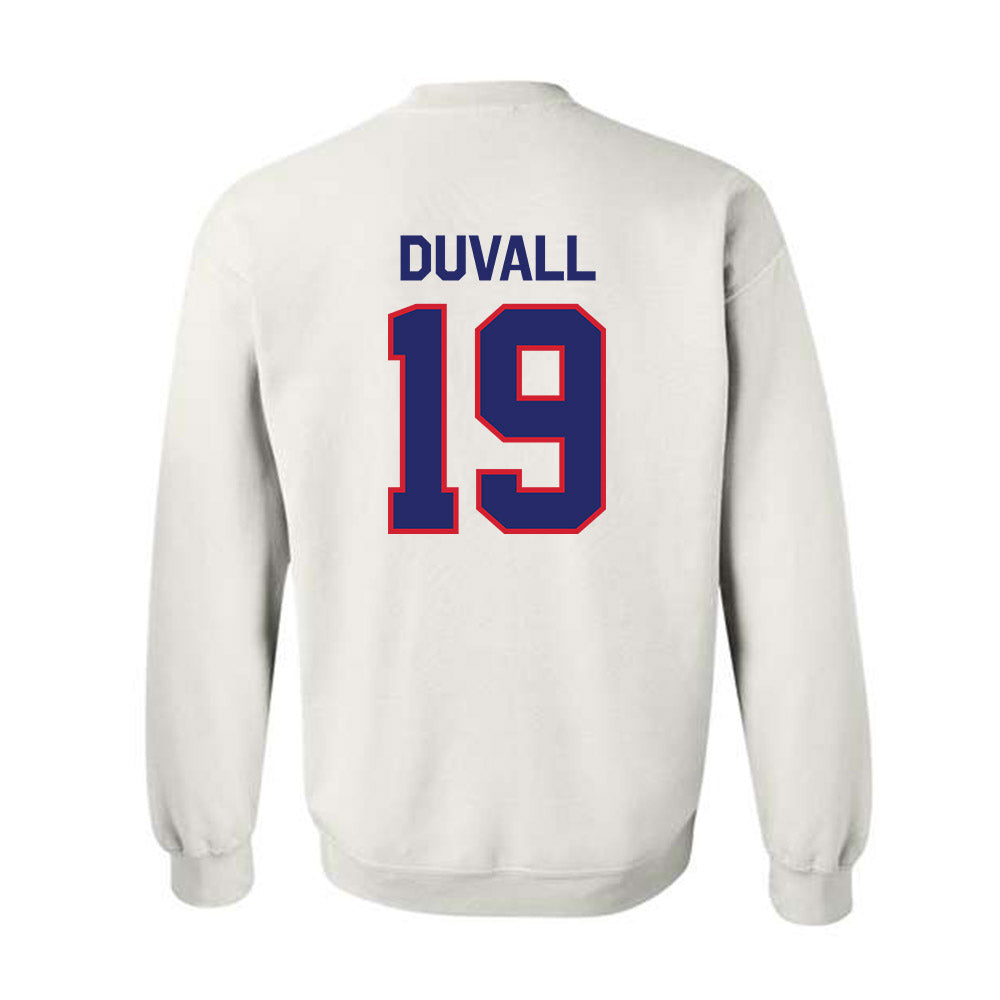 Fresno State - NCAA Football : Harold Duvall - Classic Shersey Crewneck Sweatshirt-1