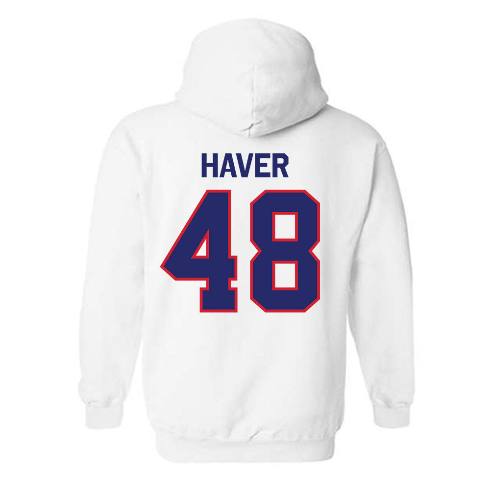 Fresno State - NCAA Baseball : Jordan Haver - Classic Shersey Hooded Sweatshirt-1