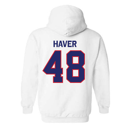 Fresno State - NCAA Baseball : Jordan Haver - Classic Shersey Hooded Sweatshirt-1