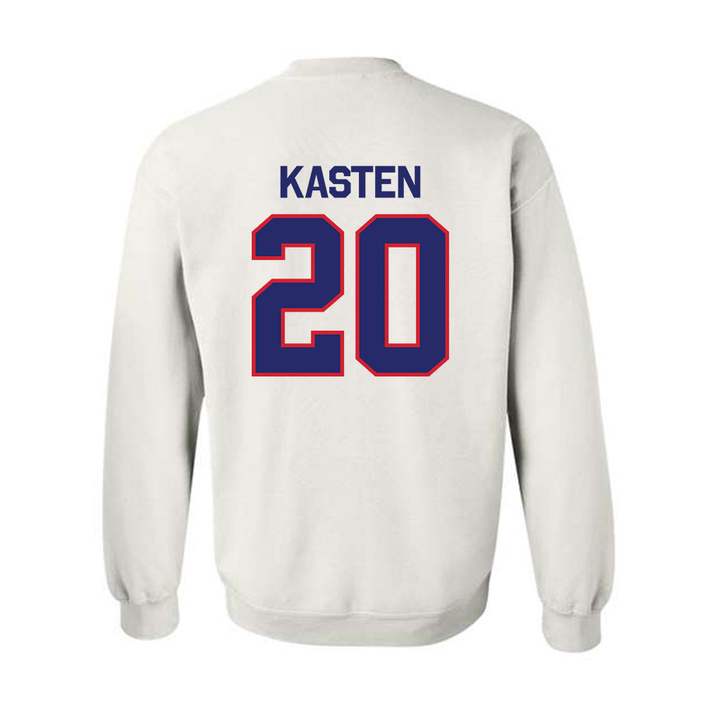 Fresno State - NCAA Baseball : John Kasten - Classic Shersey Crewneck Sweatshirt-1