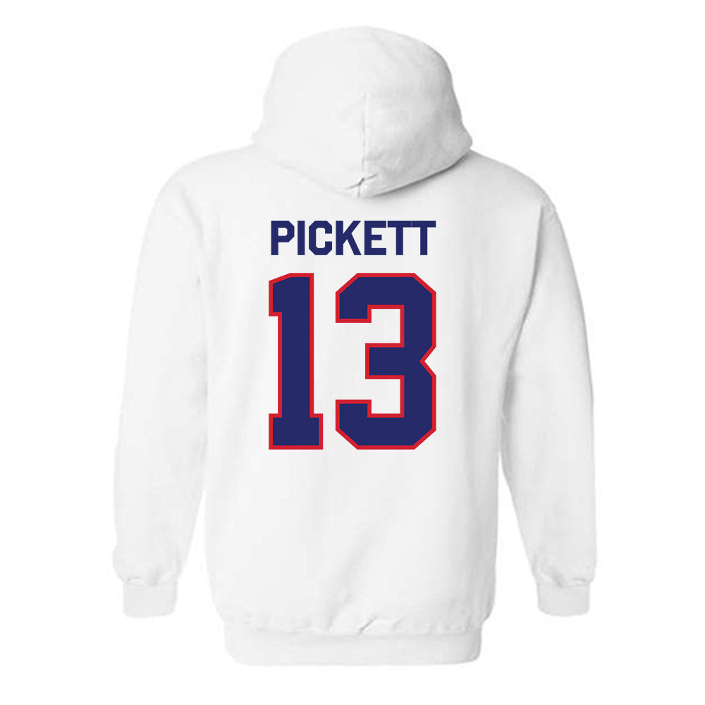 Fresno State - NCAA Baseball : Mikey Pickett - Classic Shersey Hooded Sweatshirt-1
