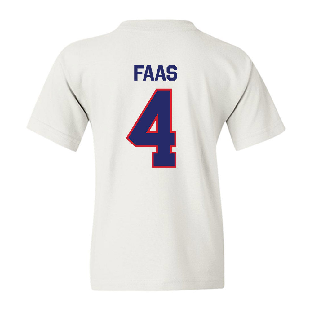 Fresno State - NCAA Men's Basketball : Cameron Faas - Classic Shersey Youth T-Shirt-1