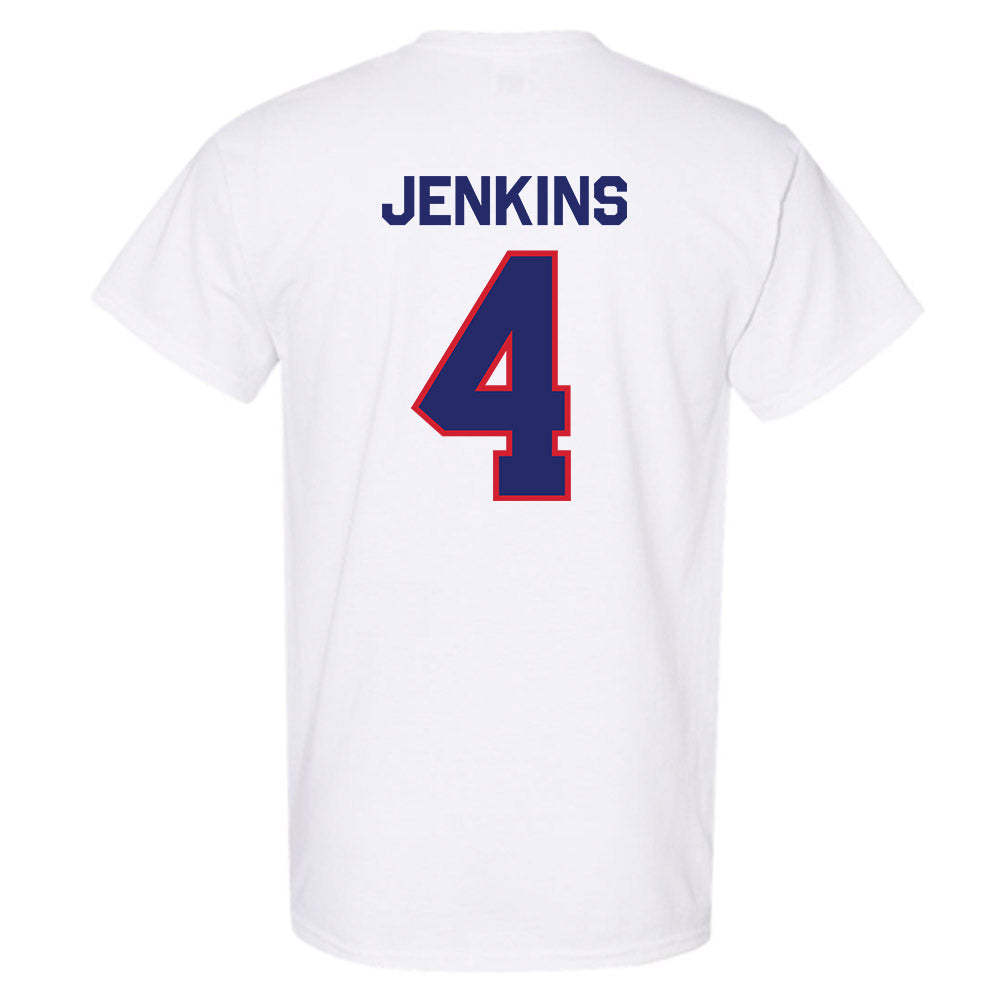 Fresno State - NCAA Men's Basketball : Troy Jenkins - Classic Shersey T-Shirt-1