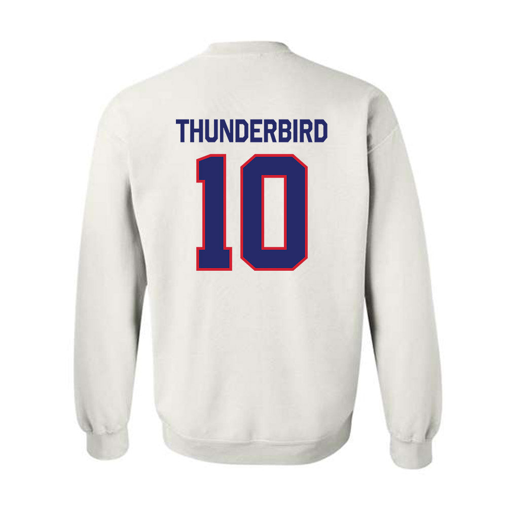 Fresno State - NCAA Football : Kvion Thunderbird - Classic Shersey Crewneck Sweatshirt-1