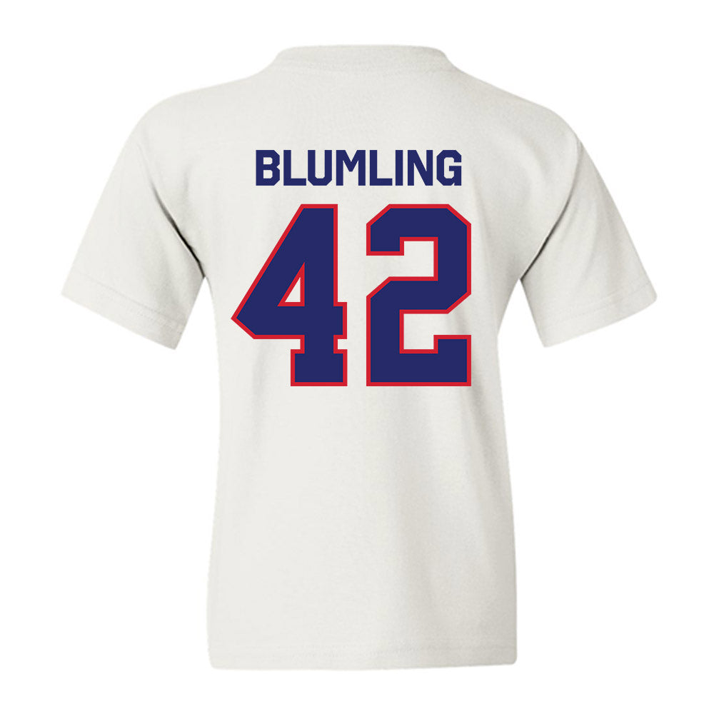 Fresno State - NCAA Football : Lucas Blumling - Classic Shersey Youth T-Shirt-1