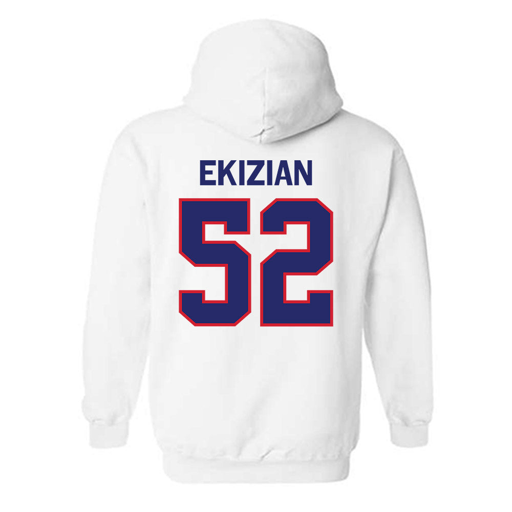 Fresno State - NCAA Baseball : Gavin Ekizian - Classic Shersey Hooded Sweatshirt-1