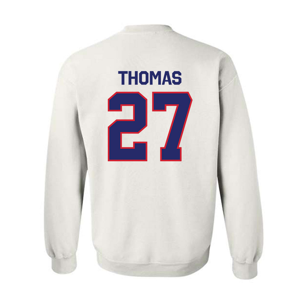 Fresno State - NCAA Football : Tariq Thomas - Classic Shersey Crewneck Sweatshirt-1