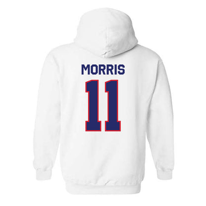 Fresno State - NCAA Women's Soccer : Katie Morris - Classic Shersey Hooded Sweatshirt-1