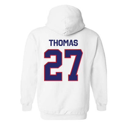 Fresno State - NCAA Football : Tariq Thomas - Classic Shersey Hooded Sweatshirt-1