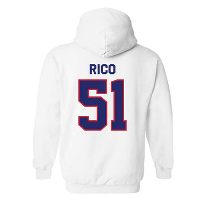 Fresno State - NCAA Baseball : Erik Rico - Classic Shersey Hooded Sweatshirt-1