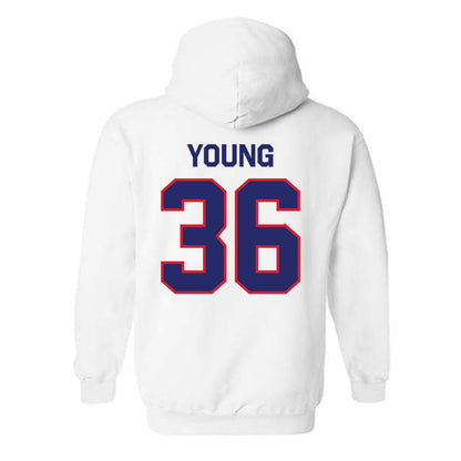 Fresno State - NCAA Baseball : Austin Young - Classic Shersey Hooded Sweatshirt-1