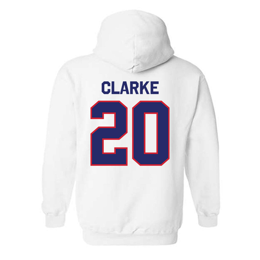Fresno State - NCAA Women's Basketball : Indiya Clarke - Classic Shersey Hooded Sweatshirt-1