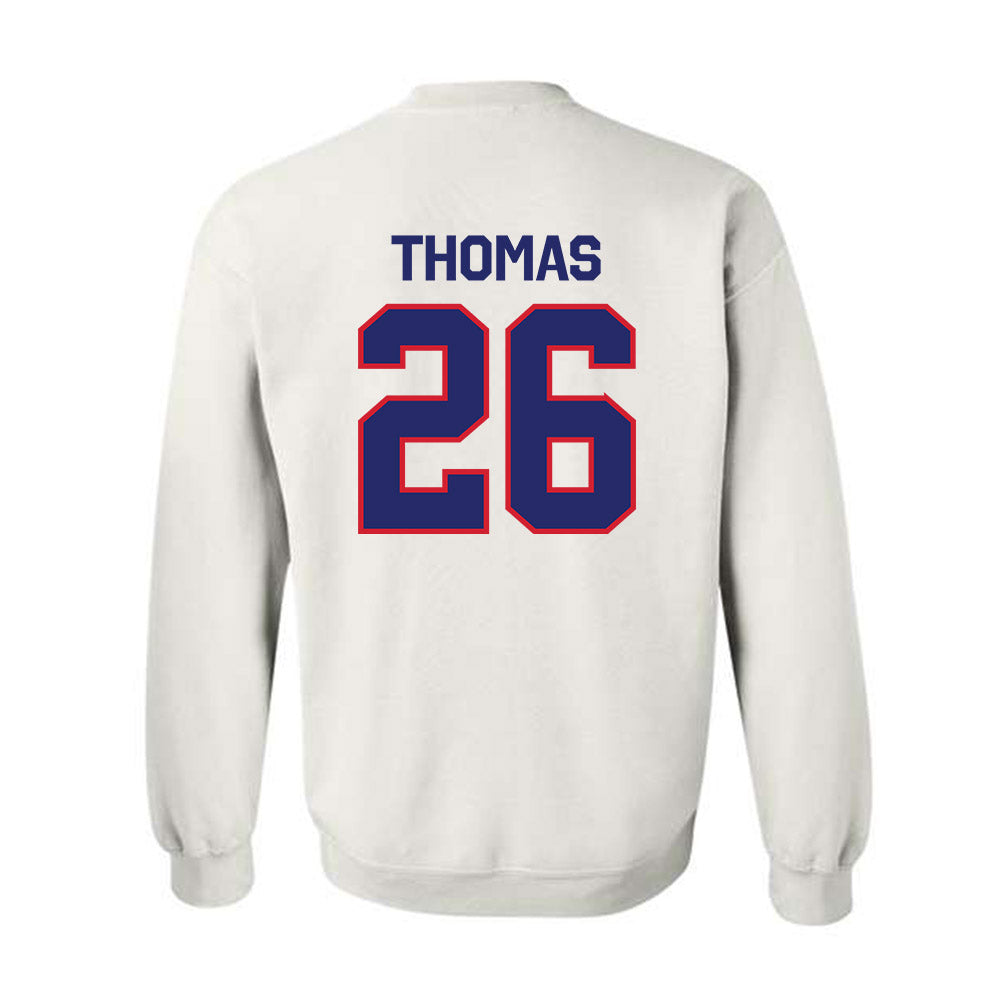 Fresno State - NCAA Football : Tim Thomas - Classic Shersey Crewneck Sweatshirt-1
