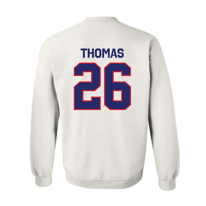 Fresno State - NCAA Football : Tim Thomas - Classic Shersey Crewneck Sweatshirt-1