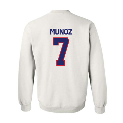 Fresno State - NCAA Baseball : Ayden Munoz - Classic Shersey Crewneck Sweatshirt-1