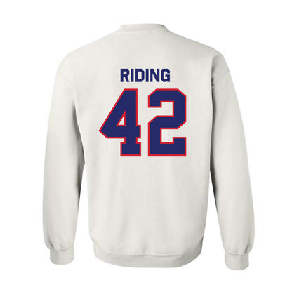 Fresno State - NCAA Baseball : Jake Riding - Classic Shersey Crewneck Sweatshirt-1