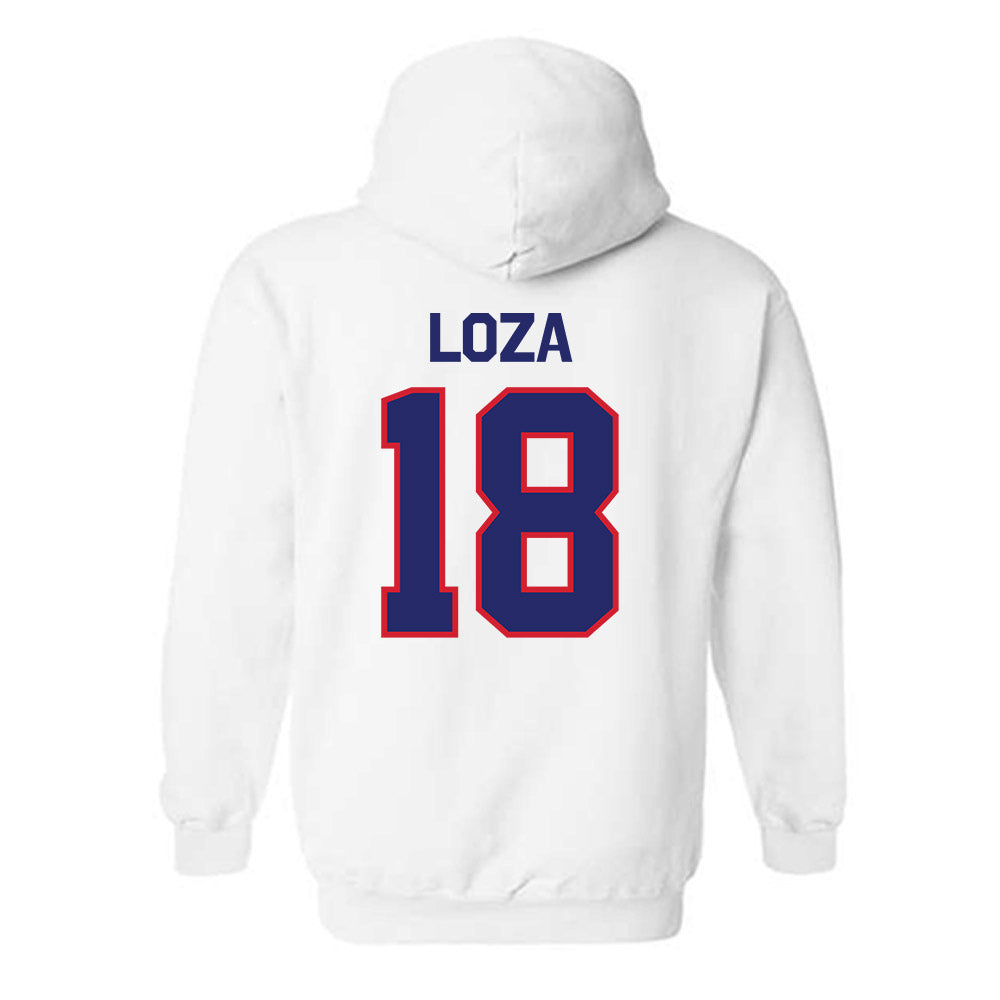Fresno State - NCAA Softball : Alyssa Loza - Classic Shersey Hooded Sweatshirt-1