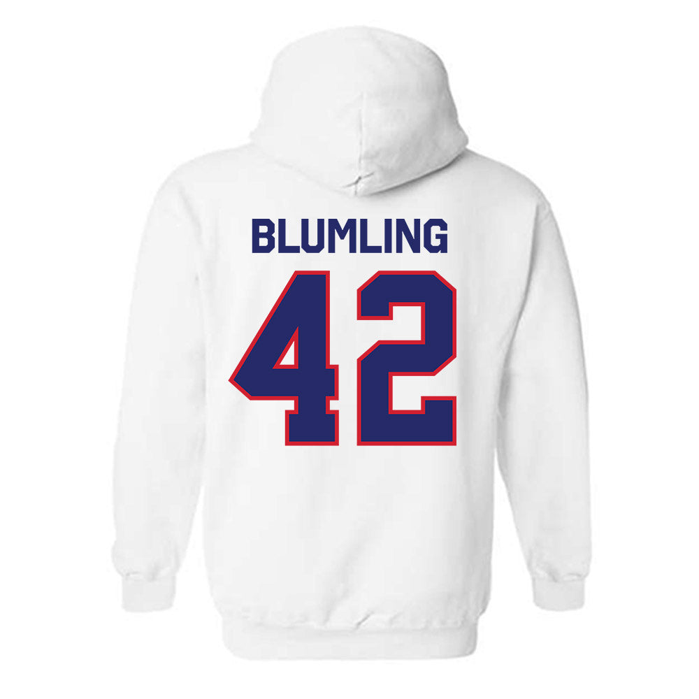 Fresno State - NCAA Football : Lucas Blumling - Classic Shersey Hooded Sweatshirt-1