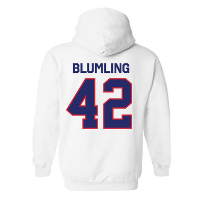 Fresno State - NCAA Football : Lucas Blumling - Classic Shersey Hooded Sweatshirt-1