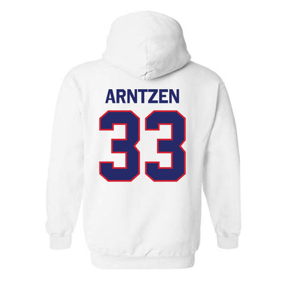 Fresno State - NCAA Women's Soccer : Kennedy Arntzen - Classic Shersey Hooded Sweatshirt-1