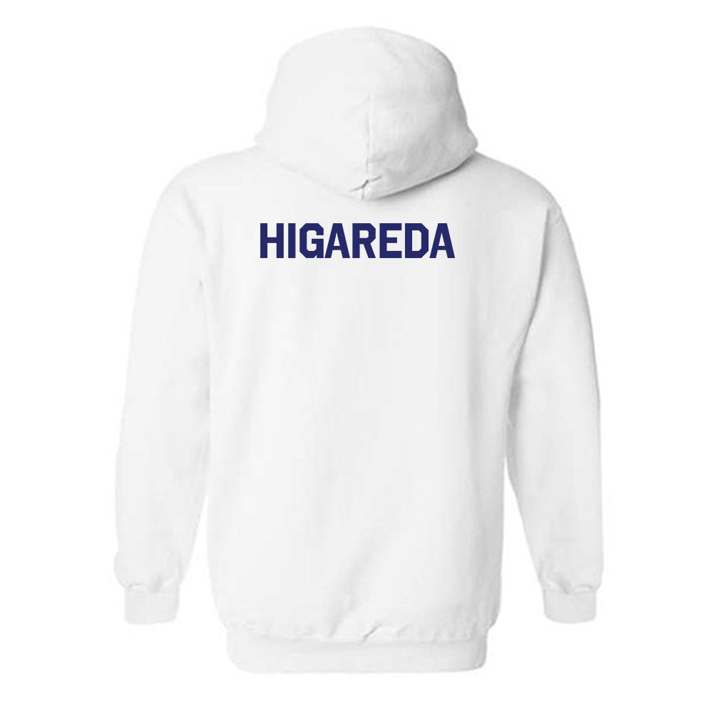 Fresno State - NCAA Men's Track & Field : Julian Higareda - Classic Shersey Hooded Sweatshirt-1